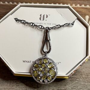 Bomb Party 2025 November Necklace “All That Glimmers Stays” Brand New!!!